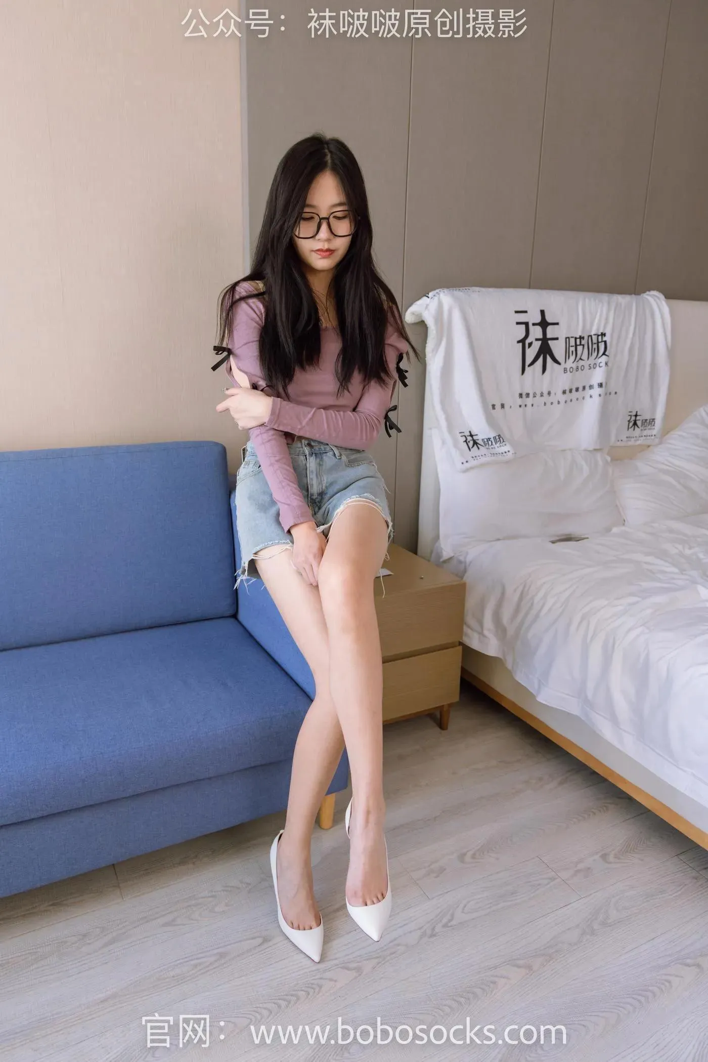 [BoBoSocks袜啵啵]NO.162 小甜豆-高跟鞋、肉丝、裸足 [167P]插图3